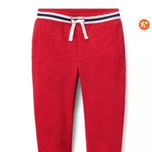 Janie and Jack joggers- 2T- Bright Red
